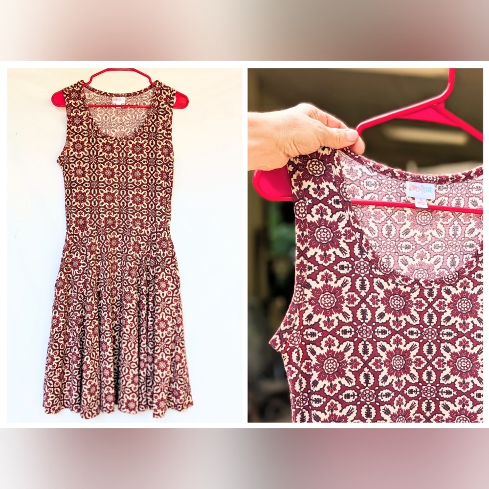 LuLaRoe Sleeveless Dress Size Small